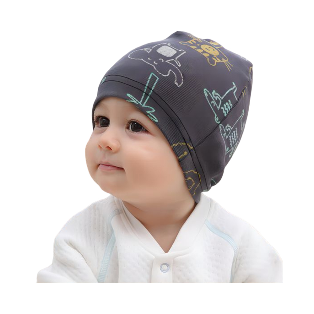 100% bomull unisex baby lue lue spedbarn småbarn barnehatter baby myk søt strikket lue barnehage lue